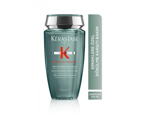 Kerastase Genesis Homme Bain de Force Ouotidien Güçlendirici Şampuan 250ML