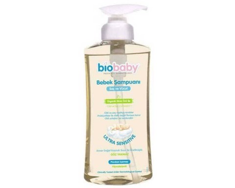 Biobaby Bebek Saç ve Vücut Şampuanı 500 ml Biobaby Bebek Saç ve Vücut Şampuanı 500 ml