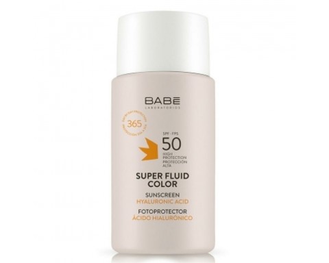 Babe Facıal Sunscreen Super Fluıd Color Spf 50 50 ML Renkli Güneş Koruyucu Krem