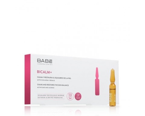Babe Bicalm Ampul Yatıştırıcı ve Onarıcı Etkili Konsantre Bakım 10 lu 2 ml set