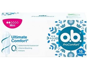 O.b. ProComfort Tampon Mini 16’lı O.b. ProComfort Tampon Mini 16’lı