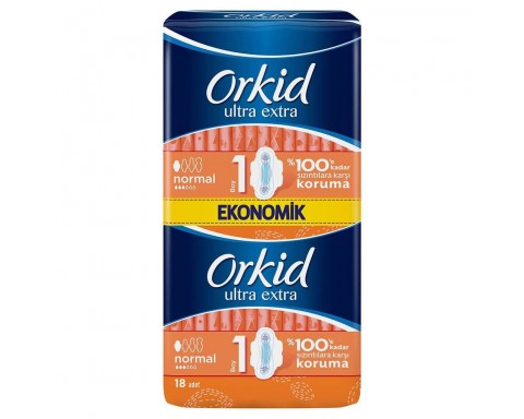 Orkid Ultra Normal 18 Adet Ped Orkid Ultra Normal 18 Adet Ped