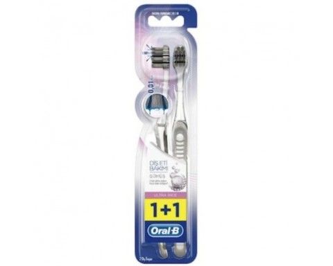 Oral B Ultra Gümüş Diş Eti Bakımı 1 1 Ekstra Yumuşak Diş Fırçası Oral B Ultra Gümüş Diş Eti Bakımı 1 1 Ekstra Yumuşak Diş Fırçası