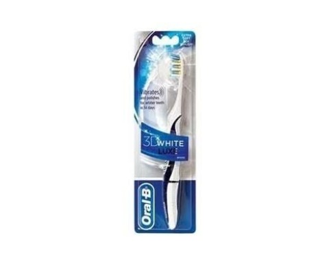 Oral B 3D White Luxe Pilli Diş Fırçası Ekstra Yumuşak Oral B 3D White Luxe Pilli Diş Fırçası Ekstra Yumuşak