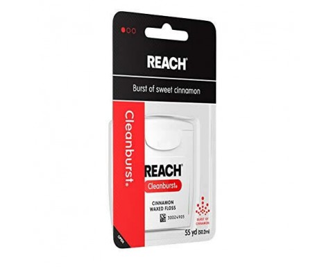 Reach Waxed Dental Floss Cleanburst Mumlu Diş İpi 55 yd