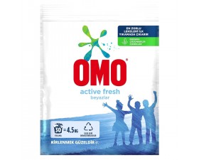 Omo Actıve Fresh Beyazlar Toz Deterjan Omo Actıve Fresh Beyazlar Toz Deterjan
