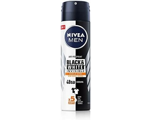 Nivea Sprey Erkek Inv B W Ultımate Güçlü 150 ML