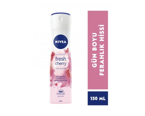 Nivea Sprey Kadın Fresh Cherry 150 ML