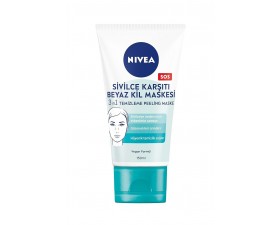 Nivea Sivilce Karşıtı 3in1 Beyaz Kil Maskesi 150ml Nivea Sivilce Karşıtı 3in1 Beyaz Kil Maskesi 150ml