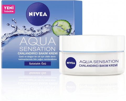 Nivea Aqua Sensation Canlandırıcı Bakım Kremi 50 ml Özel Fırsat Nivea Aqua Sensation Canlandırıcı Bakım Kremi 50 ml Özel Fırsat