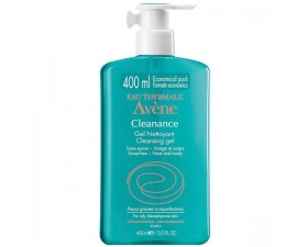 Avene Cleanance Gel Nettoyant 400 ML Yüz Yıkama Jeli