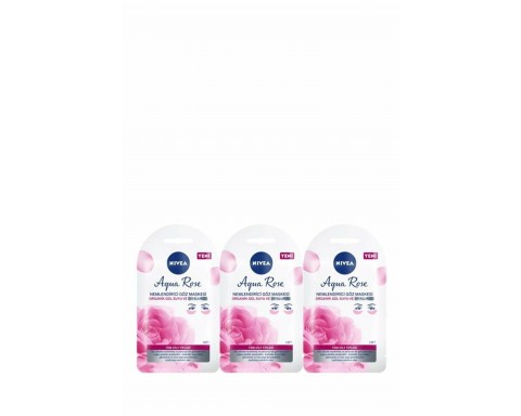 Nivea Aqua Rose Nemlendirici Göz Maskesi Nivea Aqua Rose Nemlendirici Göz Maskesi