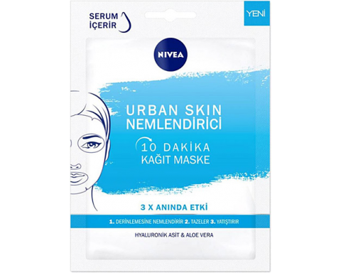Nivea Nfc Urban Skin Nemlendirici Kağıt Maske