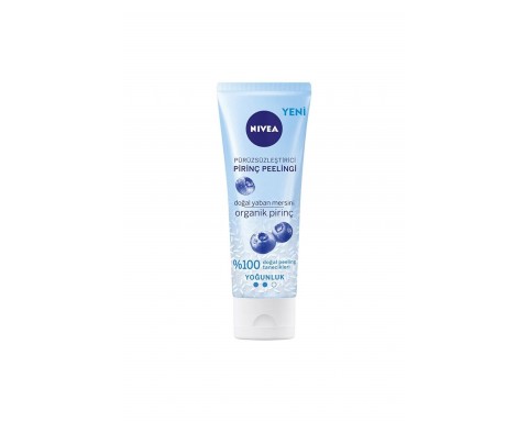 Nivea Nfc Organik Pirinç Peeling Doğal Yaban Mersinli 75 Ml Nivea Nfc Organik Pirinç Peeling Doğal Yaban Mersinli 75 Ml