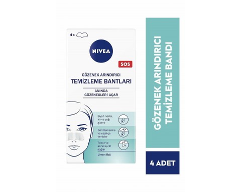 Nivea Visage T Bölgesi Temizlik Bandı 4lü