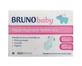 Bruno Baby Nazal Aspiratör Yedek Uç 10 Adet
