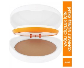 Heliocare Color Compact Oil Free Spf 50 10 gr Renkli G&uuml;neş Kremi  Brown