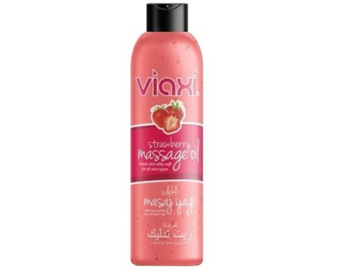 Viaxi Masaj Yağı Çilek Aromalı 177 ml Viaxi Masaj Yağı Çilek Aromalı 177 ml