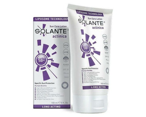 Solante Actinica Spf 50 150 ML Güneş Kremi Solante Actinica Spf 50 150 ML Güneş Kremi
