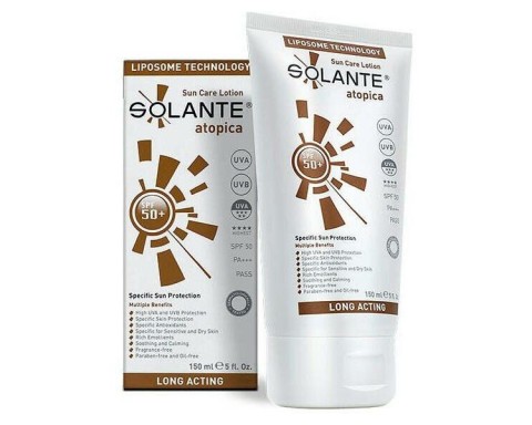 Solante Atopica Spf 50 150 ML Renkli Güneş Kremi