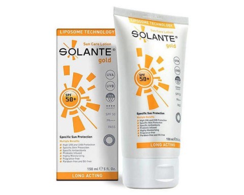 Solante Gold Losyon Spf 50 150 ML Güneş Koruyucu Losyon Solante Gold Losyon Spf 50 150 ML Güneş Koruyucu Losyon