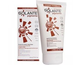 Solante Pigmenta Spf 50 150 ML Lekeli Ciltler için Güneş Kremi