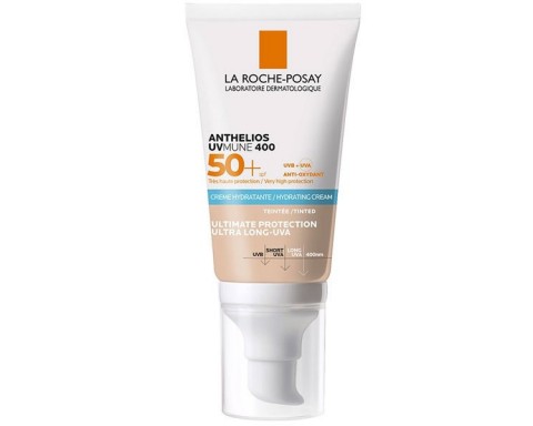 La Roche Posay Anthelios UVmune Tinted SPF 50 50 ML Renkli Güneş Kremi La Roche Posay Anthelios UVmune Tinted SPF 50 50 ML Renkli Güneş Kremi