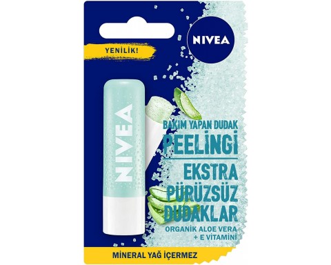 Nivea Dudak Peeling Scrup Aloea Vera