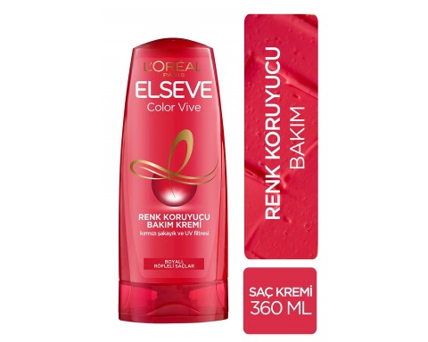 L'Oréal Paris Elseve Colorvive Renk Koruyucu Bakım Kremi 360 Ml L'Oréal Paris Elseve Colorvive Renk Koruyucu Bakım Kremi 360 Ml