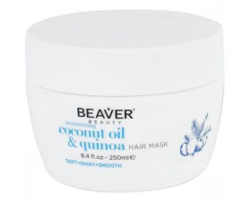 Beaver Coconut Oil Quinoa Hair Mask 250 ML Beaver Coconut Oil Quinoa Hair Mask 250 ML