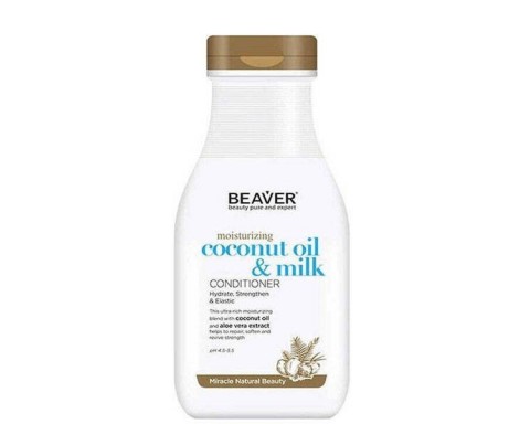 Beaver Coconut Oil Milk Bakım Kremi 350 ML Nemlendirici Saç Kremi