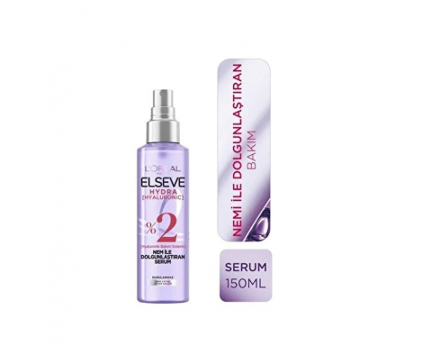 L'Oréal Paris Elseve Hydra Nem ile Dolgunlaştıran Serum 150 Ml L'Oréal Paris Elseve Hydra Nem ile Dolgunlaştıran Serum 150 Ml