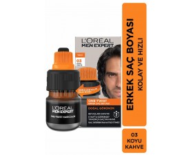 Loreal Men Expert One Twist Erkek Saç Boyası Koyu Kahve Loreal Men Expert One Twist Erkek Saç Boyası Koyu Kahve