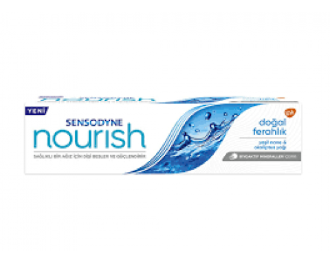 Sensodyne Nourısıhıng Doğal Ferahlık 75 Ml Sensodyne Nourısıhıng Doğal Ferahlık 75 Ml