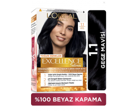 Loreal Excll Intense  1 1 Gece Mavisi