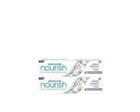 Sensodyne Nourısh Sağlıklı Beyazlık 75 ml yeni
