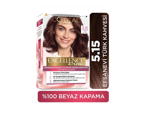 Loreal Excell 5 15 Marron Glace Efsane Türk Kahvesi Saç Boyası Loreal Excell 5 15 Marron Glace Efsane Türk Kahvesi Saç Boyası