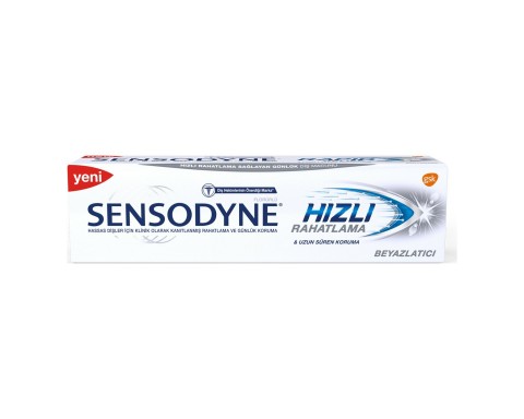 Sensodyne Hızlı Rahatlama Beyazlatıcı Sensodyne Hızlı Rahatlama Beyazlatıcı