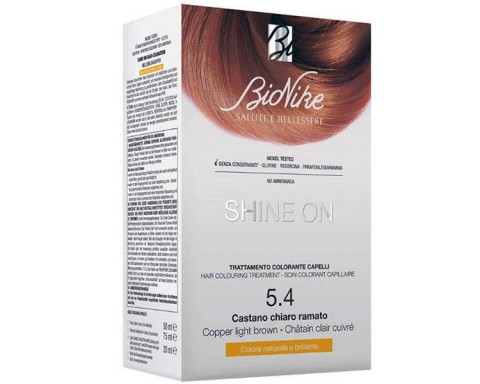 Bionike Shine On Saç Boyama Kiti Açık Bakır Kahverengi No 5