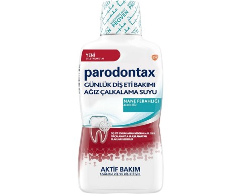 Parodontax Nane Ferahlığı Ağız Bakım Suyu 500 Ml Parodontax Nane Ferahlığı Ağız Bakım Suyu 500 Ml