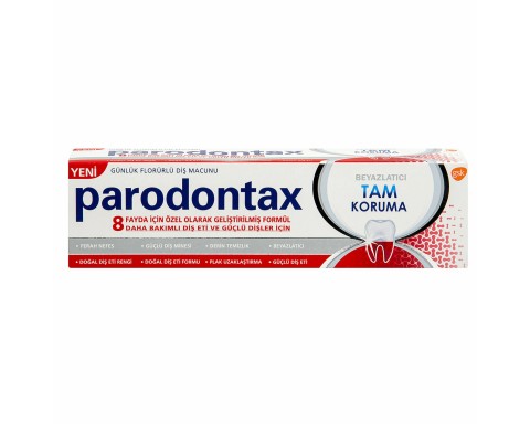 Paradontax Tam Koruma Beyazlatıcı Diş Macunu Paradontax Tam Koruma Beyazlatıcı Diş Macunu