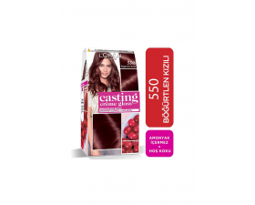 Loreal Casting Creme Gloss TR 550 Acajou Böğürtlen Kızılı Saç Boyası Loreal Casting Creme Gloss TR 550 Acajou Böğürtlen Kızılı Saç Boyası