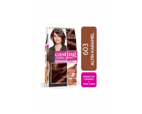 Loreal Casting Creme Gloss TR 603 Choco Macaroon Altın Karamel Saç Boyası Loreal Casting Creme Gloss TR 603 Choco Macaroon Altın Karamel Saç Boyası