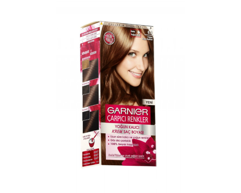 Garnıer Color Naturel Çarpıcı Renkler 6,0 Yoğun Koyu Kumral Garnıer Color Naturel Çarpıcı Renkler 6,0 Yoğun Koyu Kumral