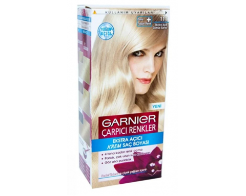 Garnıer Color Naturel Çarpıcı Renkler 111 Açık Gümüş Sarı Garnıer Color Naturel Çarpıcı Renkler 111 Açık Gümüş Sarı
