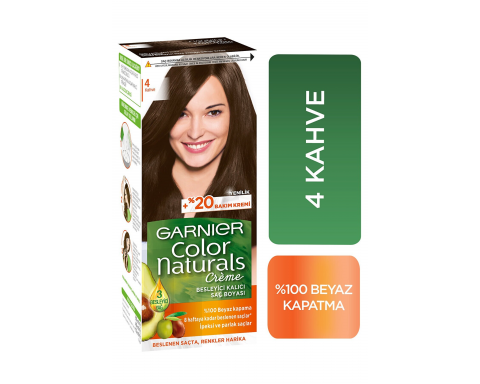 Garnıer Color Naturel 4 Ch Saç Boyası Garnıer Color Naturel 4 Ch Saç Boyası