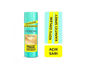 Loreal Magıc Retouch AE75  9 3 Beyaz Kapatıcı Sprey Açık Sarı
