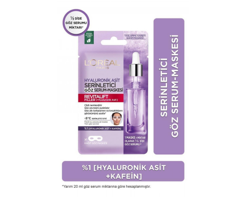 L'Oréal Paris Revitalift Filler Göz Maske L'Oréal Paris Revitalift Filler Göz Maske
