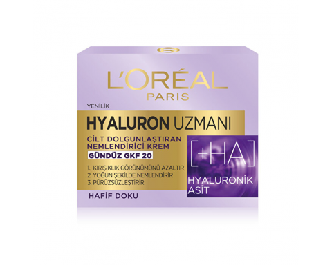 Loreal Hyaluron Uzmanı Nemlendirici Gündüz Kremi 50 ML Loreal Hyaluron Uzmanı Nemlendirici Gündüz Kremi 50 ML