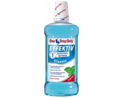 One Drop Only Antibakteriyel Çoklu Etki Gargara 500 ml Alkolsüz